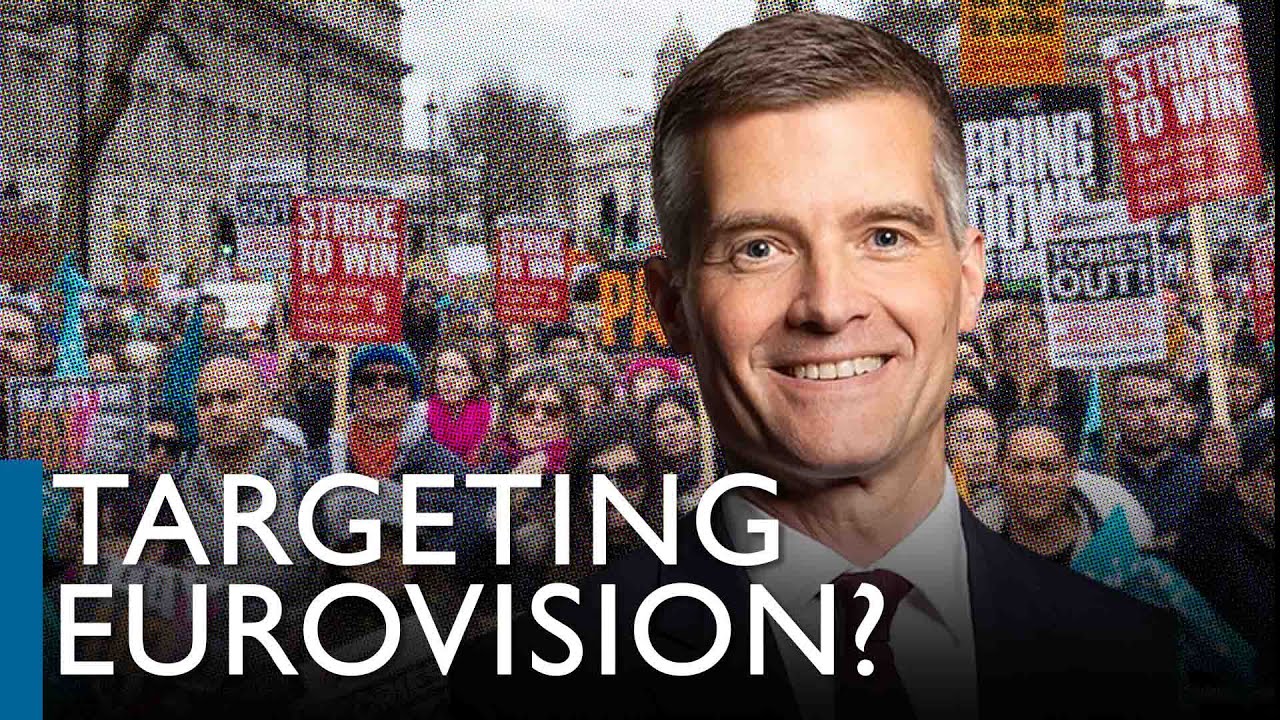 Railway unions are &lsquo;cynically targeting&rsquo; Eurovision | Mark Harper