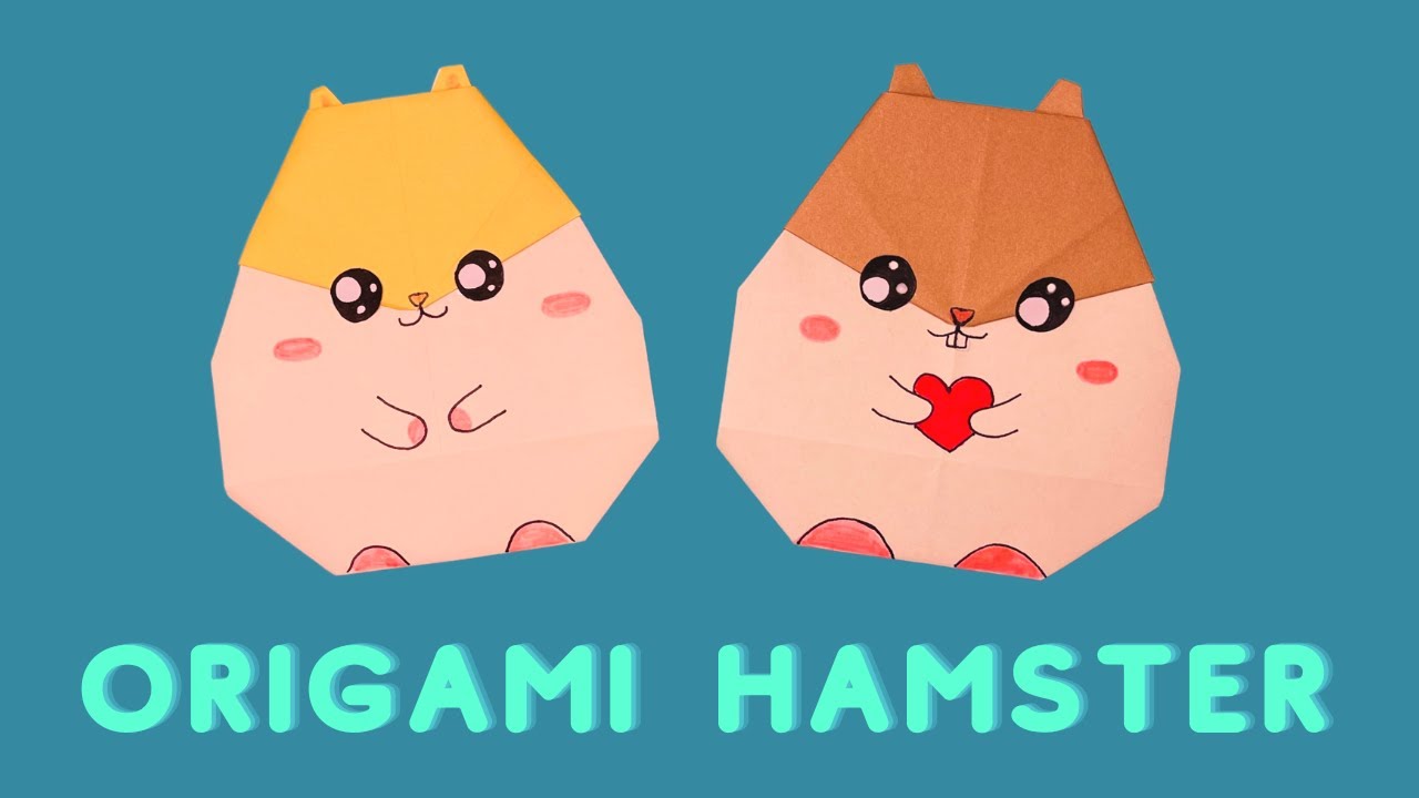 Origami Hamster | Easy Origami Paper Animals