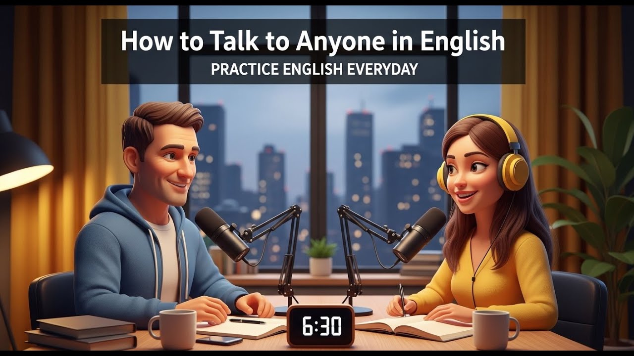 How to Talk to Anyone in English | Real Life English Practice (A2–B1) | English Podcast