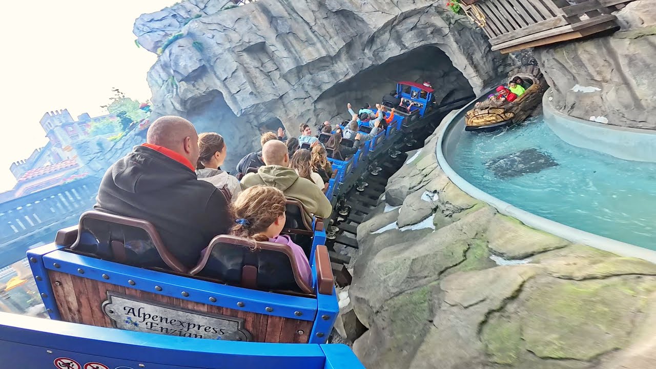 Alpenexpress Enzian (Onride/POV) Video Europa Park Rust [NEUHEIT 2024]