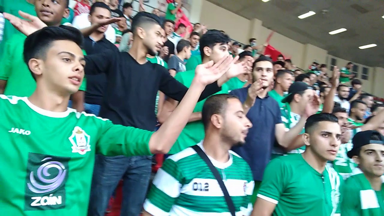 ابداع جماهير الوحدات في افتتاحية دوري كرة السلة الممتاز الوحدات ضد الارثدوكسي