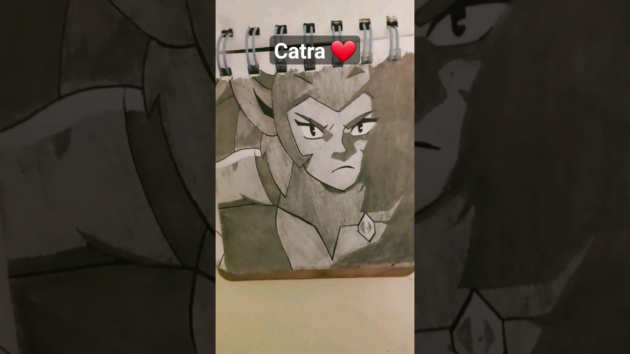 I Drew Catra from #sheraandtheprincessesofpower #art #drawing