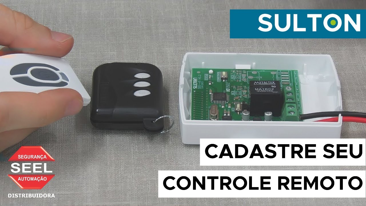 CODIFIQUE seu CONTROLE e RELÉ da SULTON
