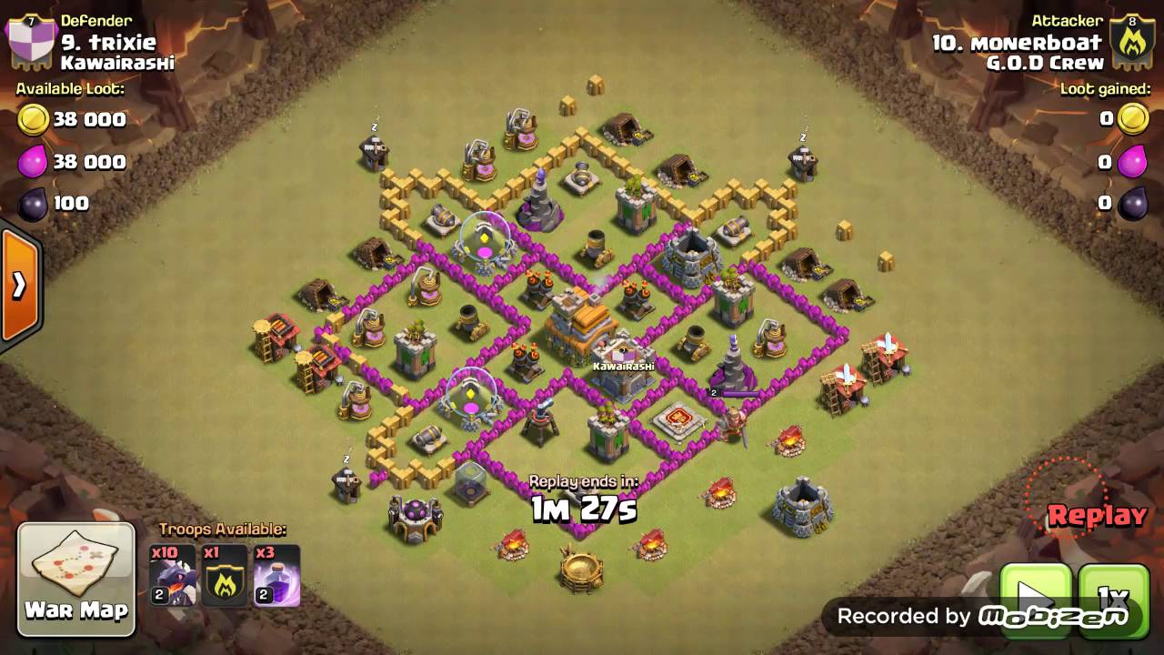 Clash of Clans | DragLoon th7 3 star attack