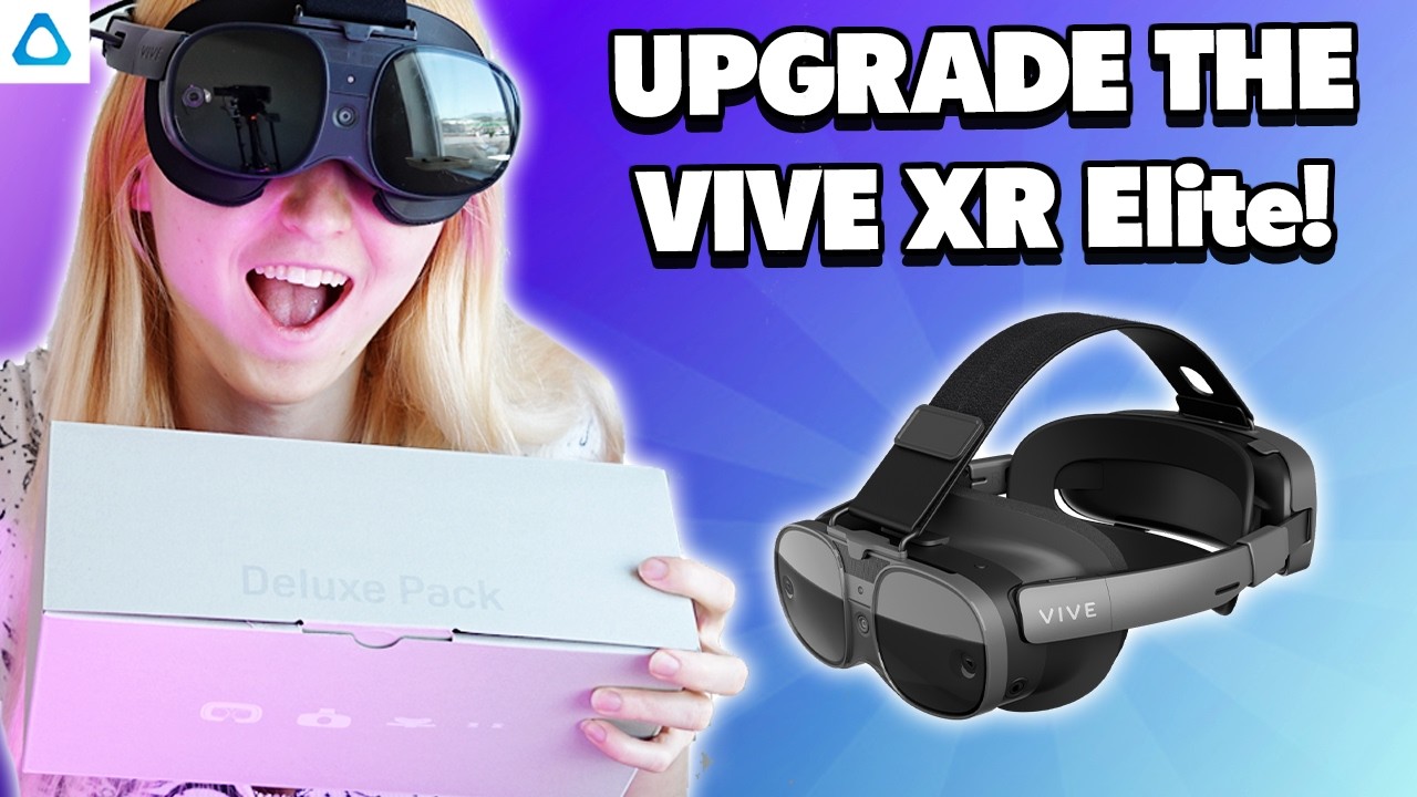 Unboxing the Deluxe Pack: Try VIVE XR Elite's 4 New Accessories!