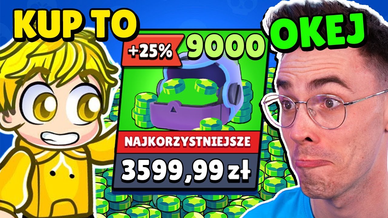PTYŚ ROZKAZUJE MI w Brawl Stars! (wydałem za dużo)