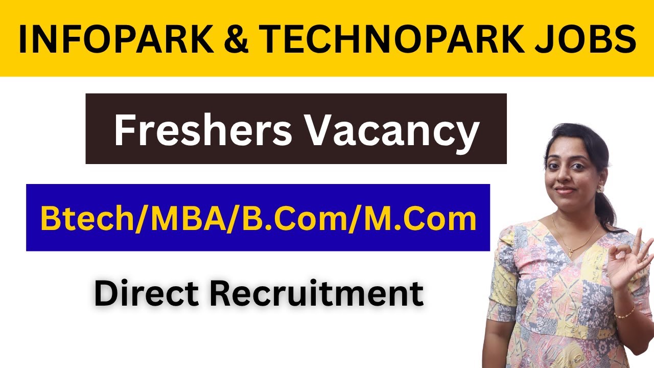 Infopark & Technopark Jobs | Freshers Jobs | Any Degree Can Apply | Latest Jobs 2025