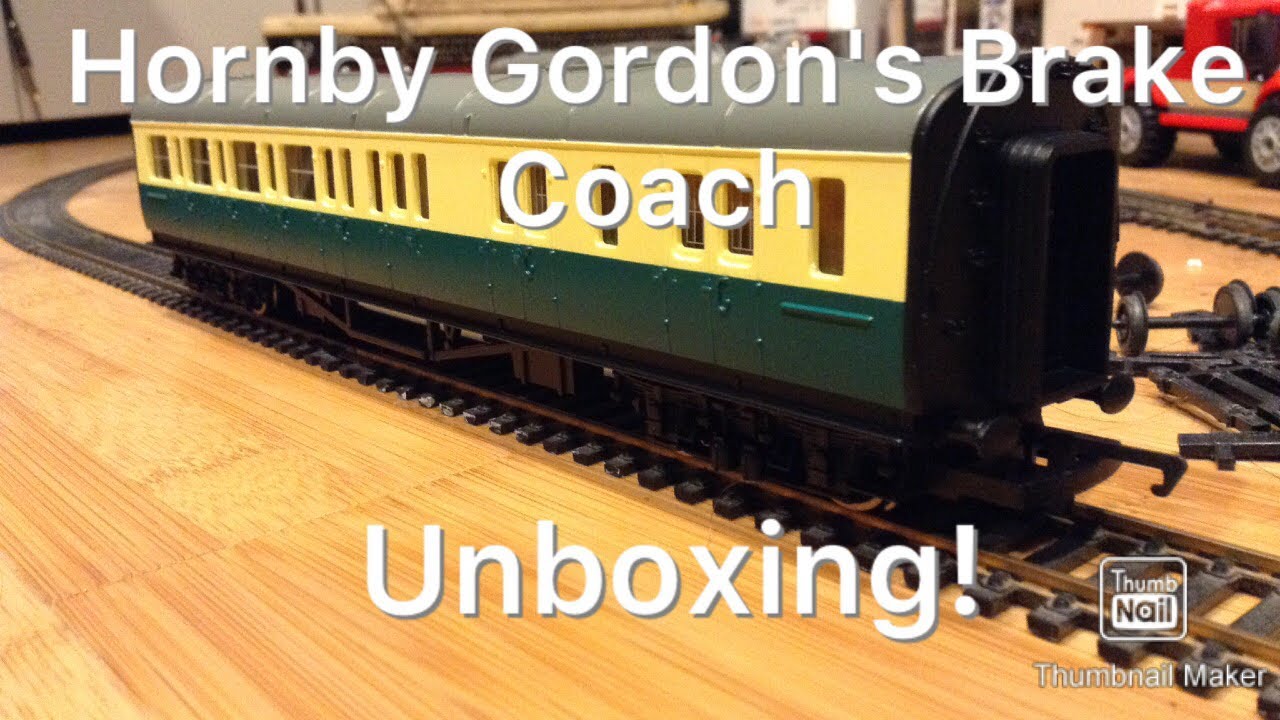 Hornby Gordon Express Brake Coach Unboxing