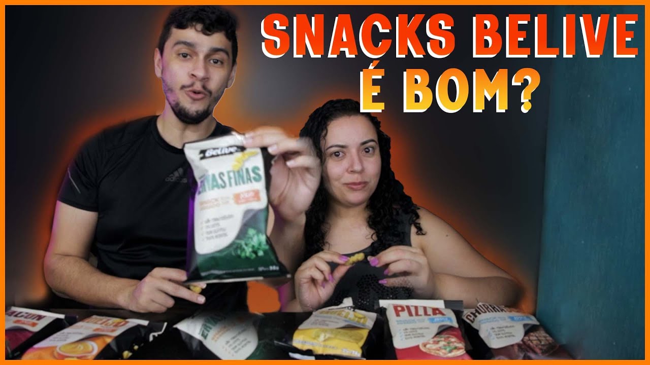Experimentamos os salgadinhos sem glúten da BELIVE be free SNACKS