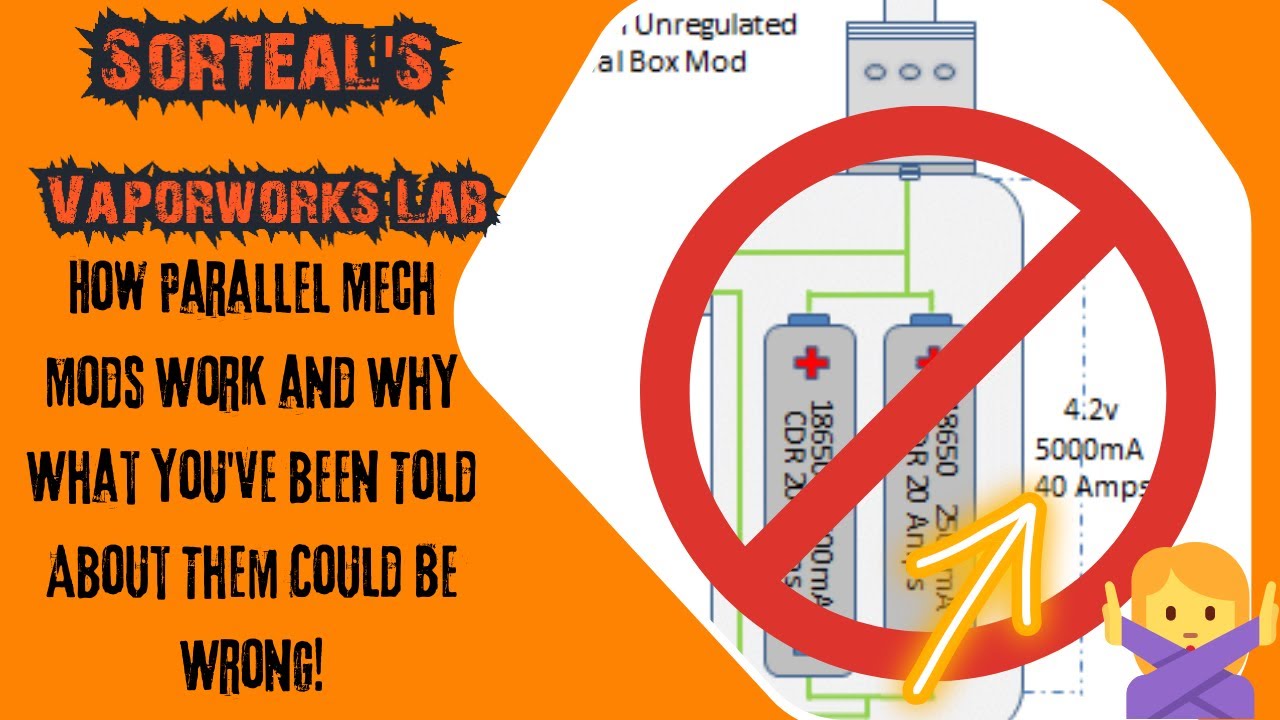 Parallel Mech Mods and Battery Safety!