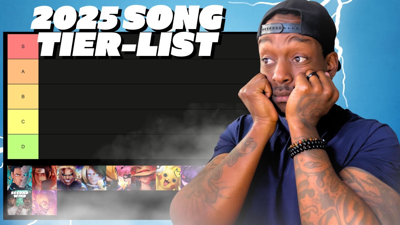 My 2025 Nerdcore Songs Tierlist