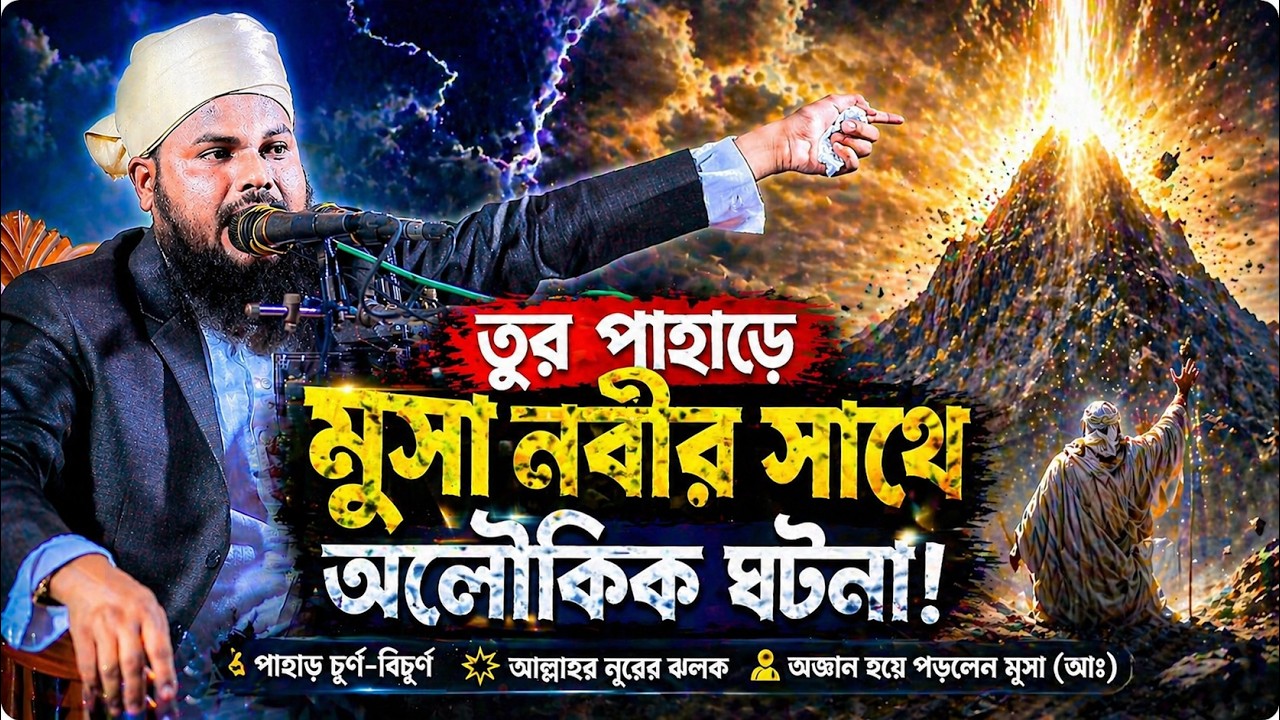রমজানের সেরা ঘটনা মুসা নবীর | মুফতি রফিকুল ইসলাম আনসারী | mufti rafikul islam ansari
