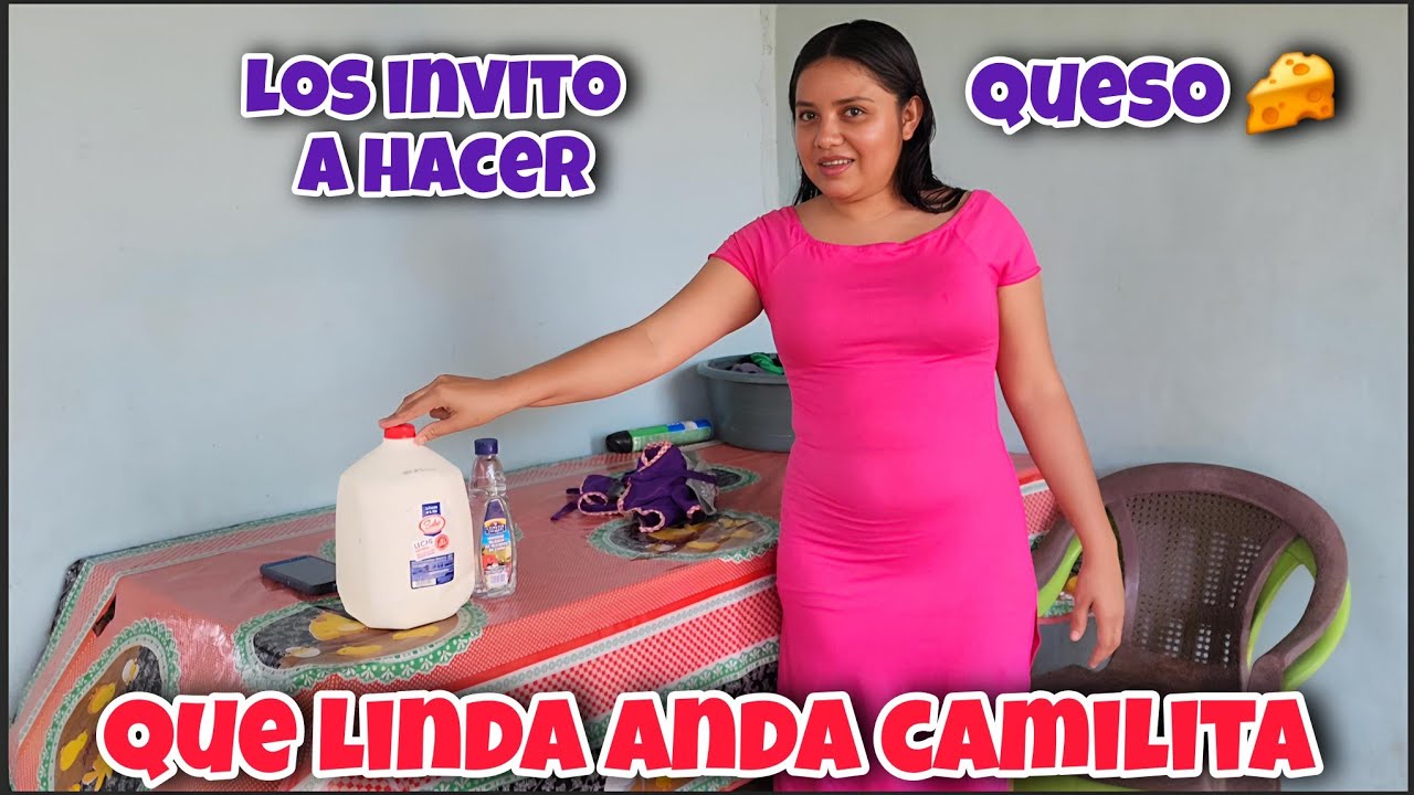 QUE LINDA ANDA CAMILITA CON SU NUEVO VESTIDO 👗 AREMOS UN IMBENTO 