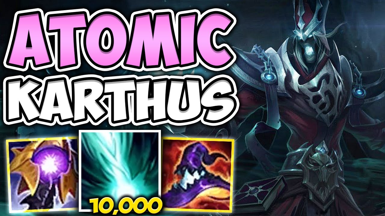 WHEN KARTHUS ULT DEALS 10,000 TRUE DAMAGE FROM THE GRAVE! (AFTERLIFE KARTHUS) - League of Legends