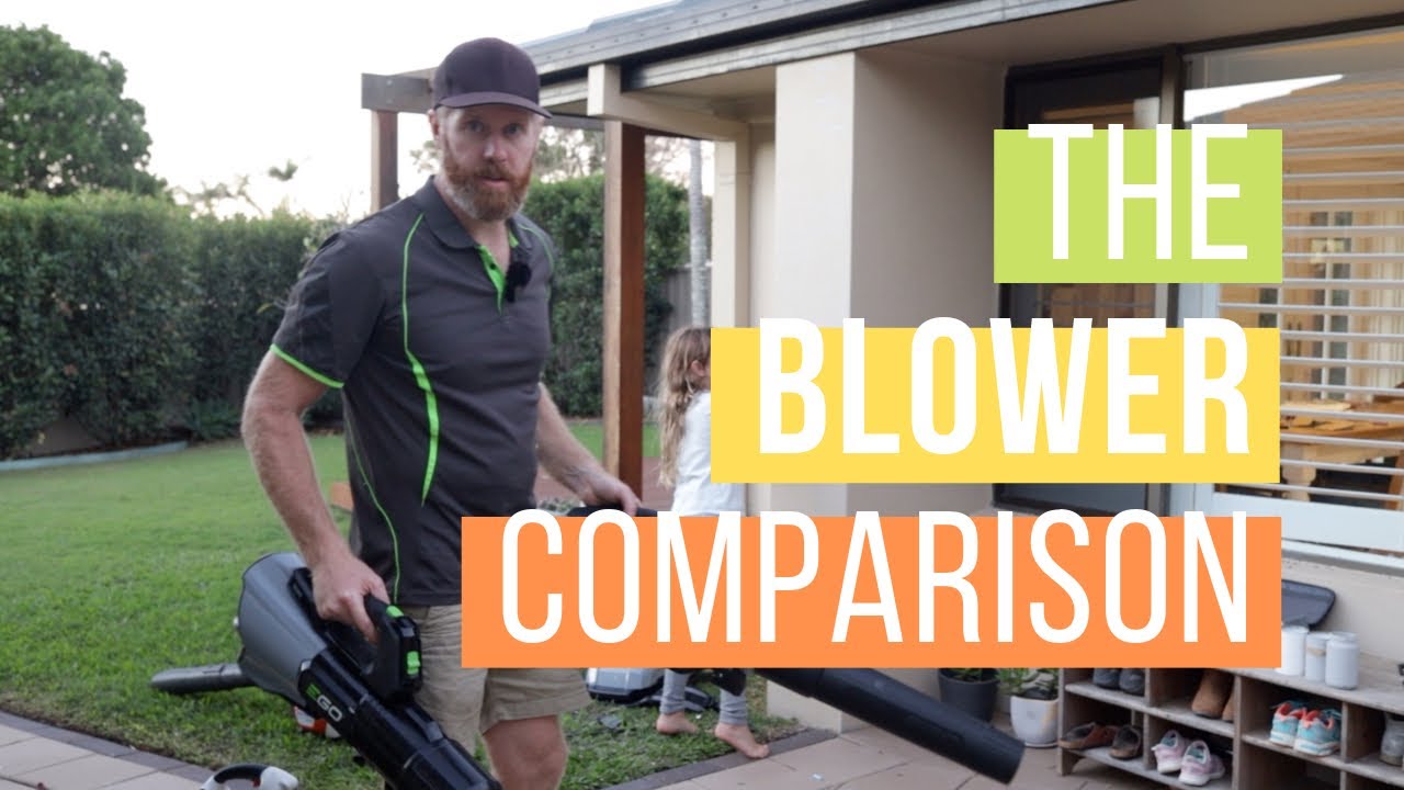 Popular Handheld Blower Power Comparison Stihl, Ego, Husqvarna