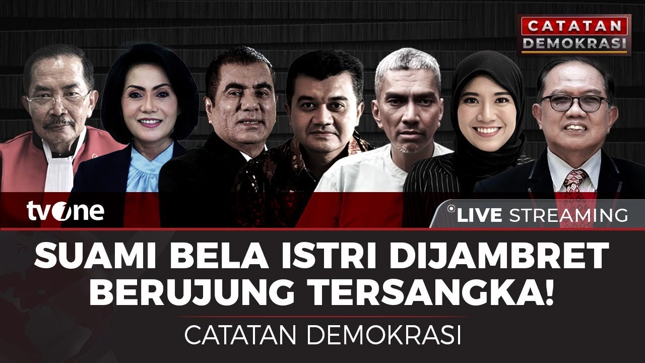 [LIVE] Suami Bela Istri Dijambret Berujung Tersangka! | Catatan Demokrasi tvOne