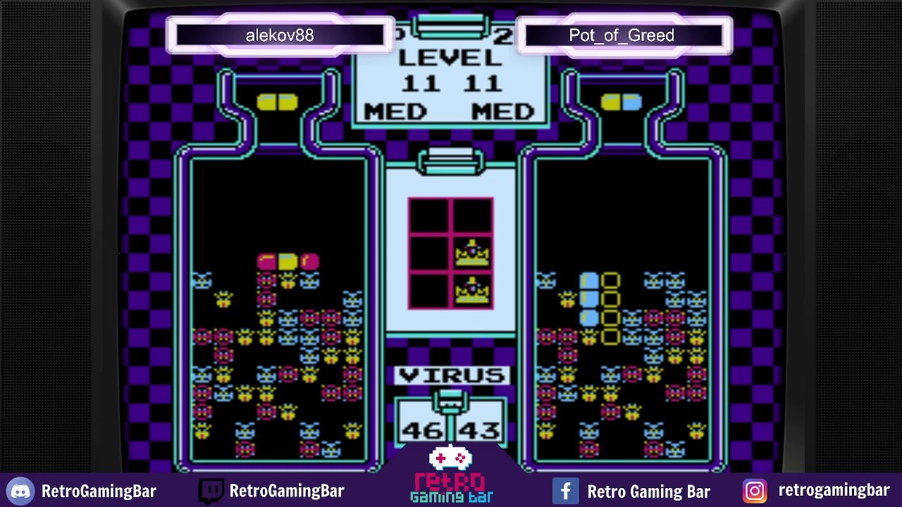 alekov88 Vs. Pot_of_Greed - RGB League - Dr. Mario