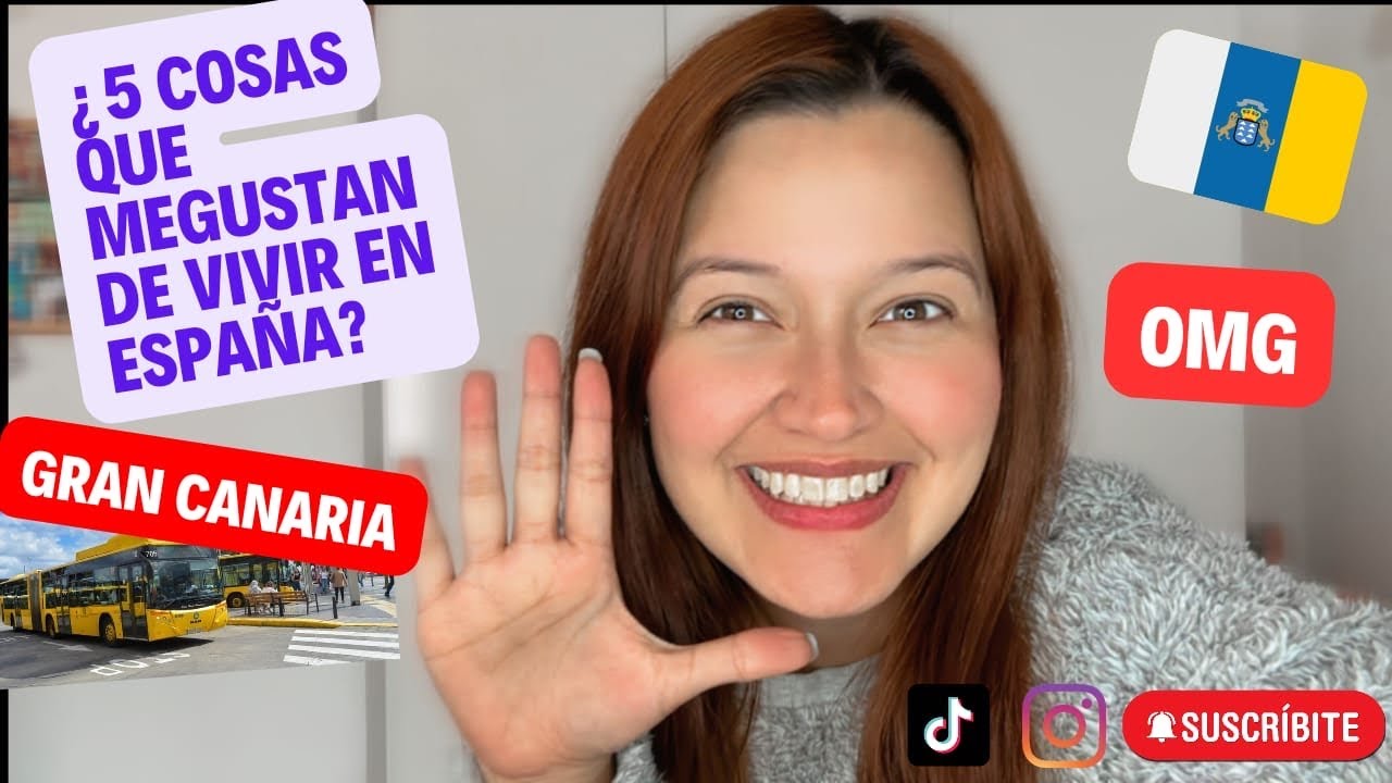 5 COSAS QUE ME GUSTAN DE VIVIR EN ESPAÑA🇪🇸