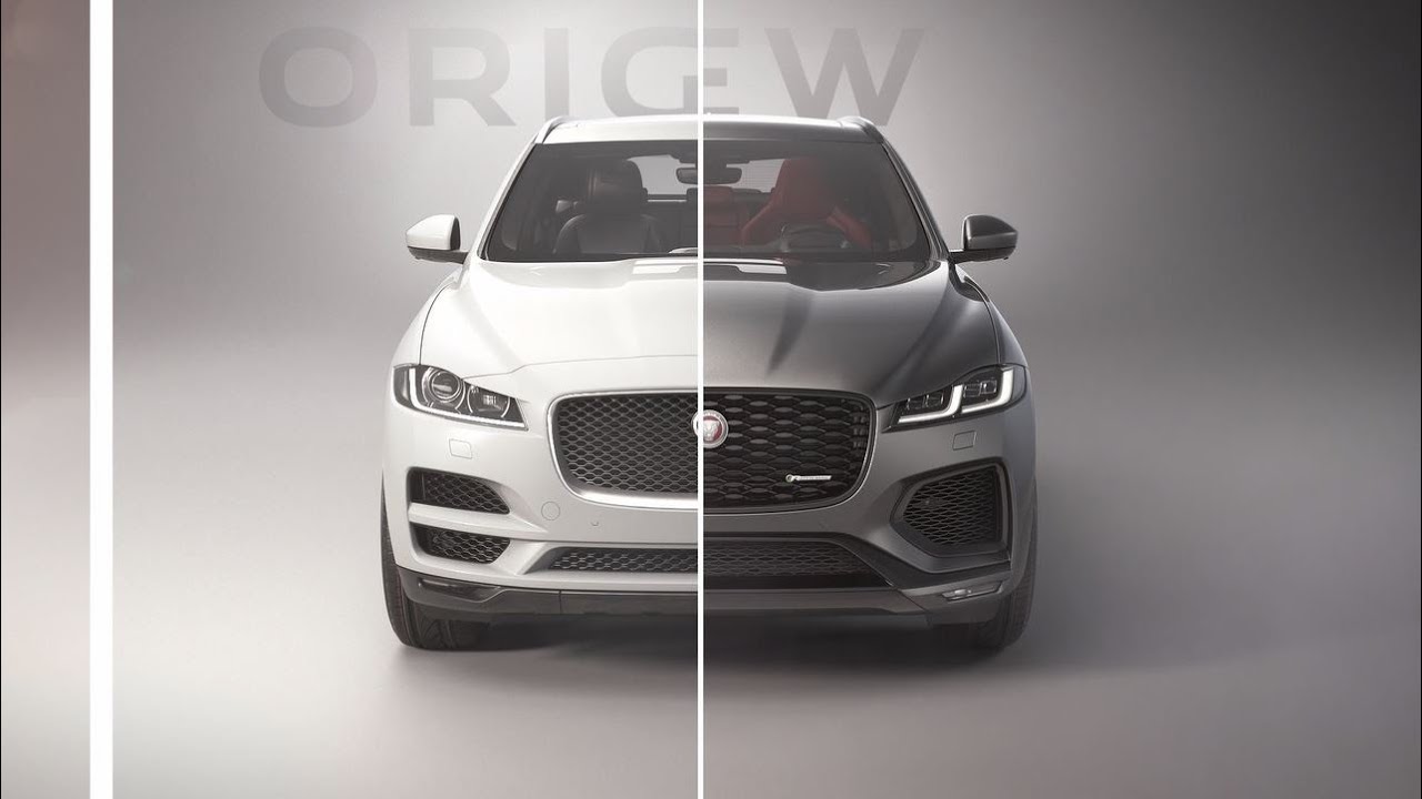 Nowy Jaguar F-PACE (21MY) - Design - porównanie