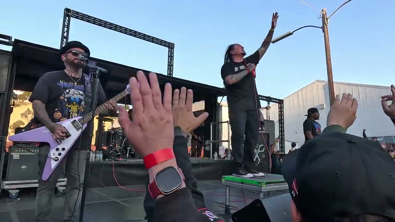 POD. - AFRAID TO DIE - LIVE (Charity concert for the victimS of the LOS ANGELES FIRE)