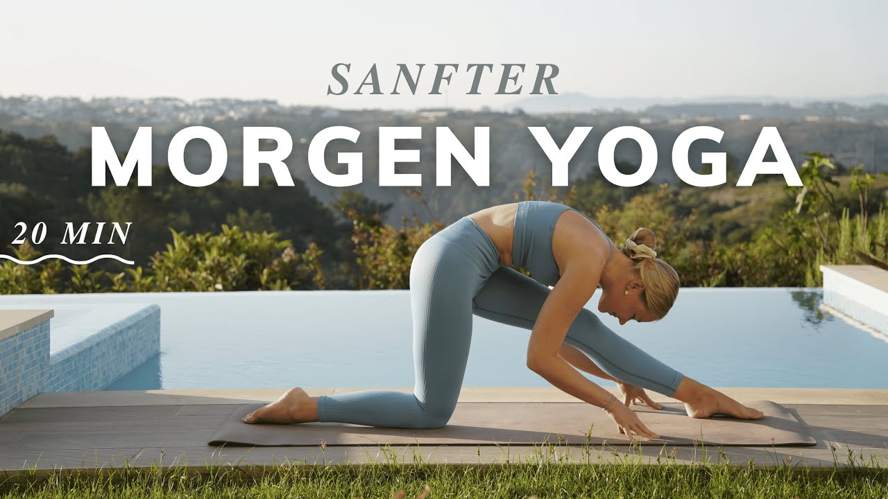Sanfter Morgen Yoga Flow | aktivieren & dehnen | mit positiver Energie in den Tag starten