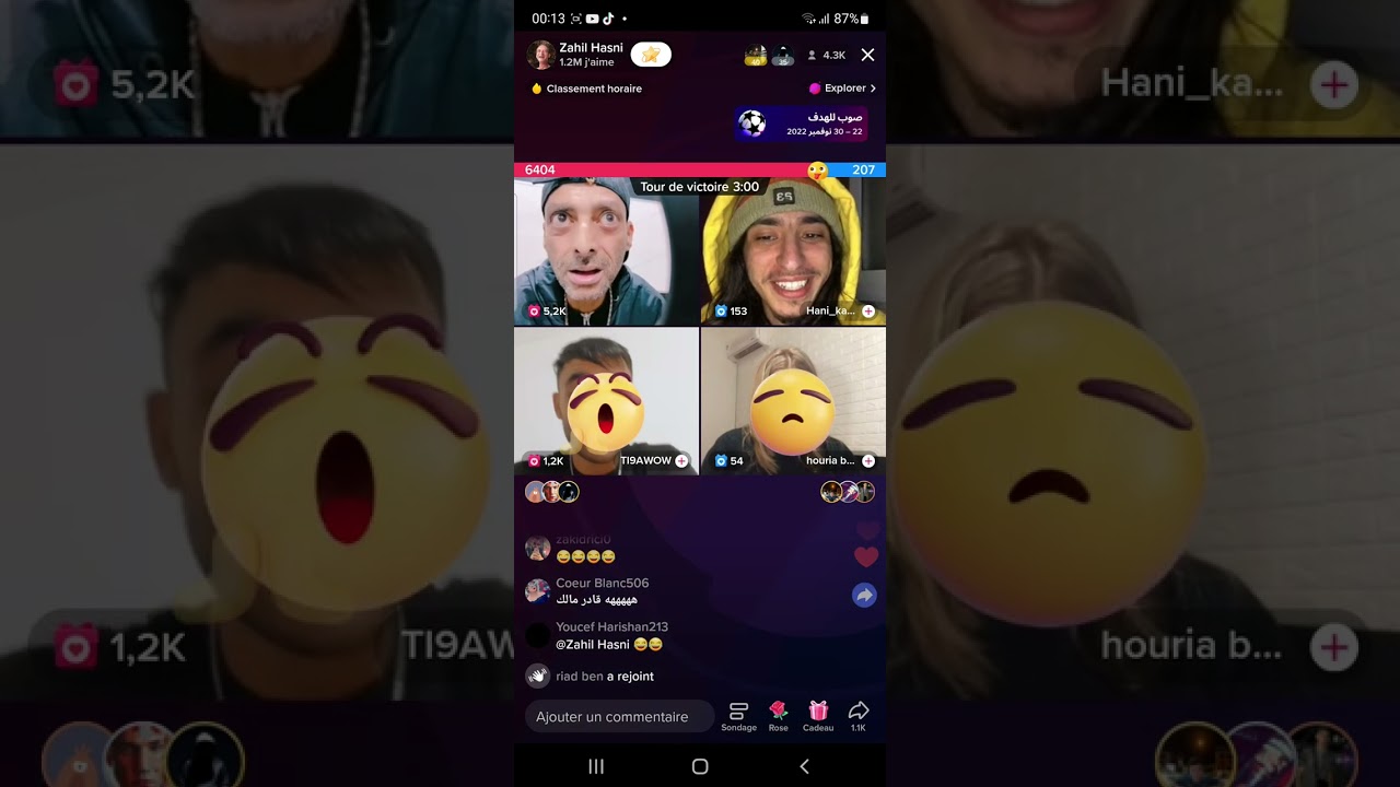 حسني العالمية مقلبها ف الايف 🤣🤣