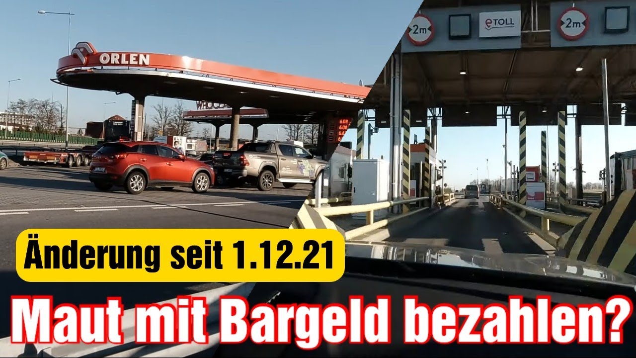 Polen - Maut ohne APP | Wie funktioniert die Zahlung auf staatlichen Autobahnen seit dem 1.12.21!?