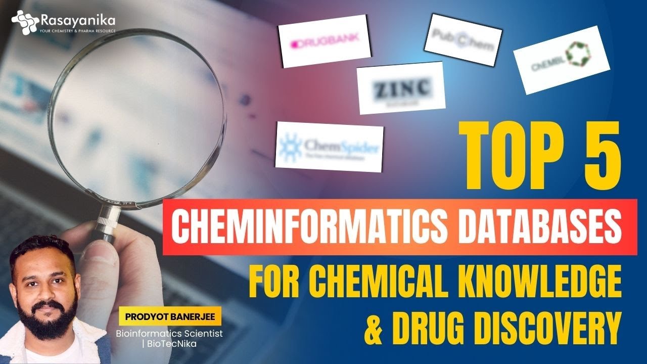 ТОП-5 баз данных хемоинформатики для изучения химии и поиска лекарств