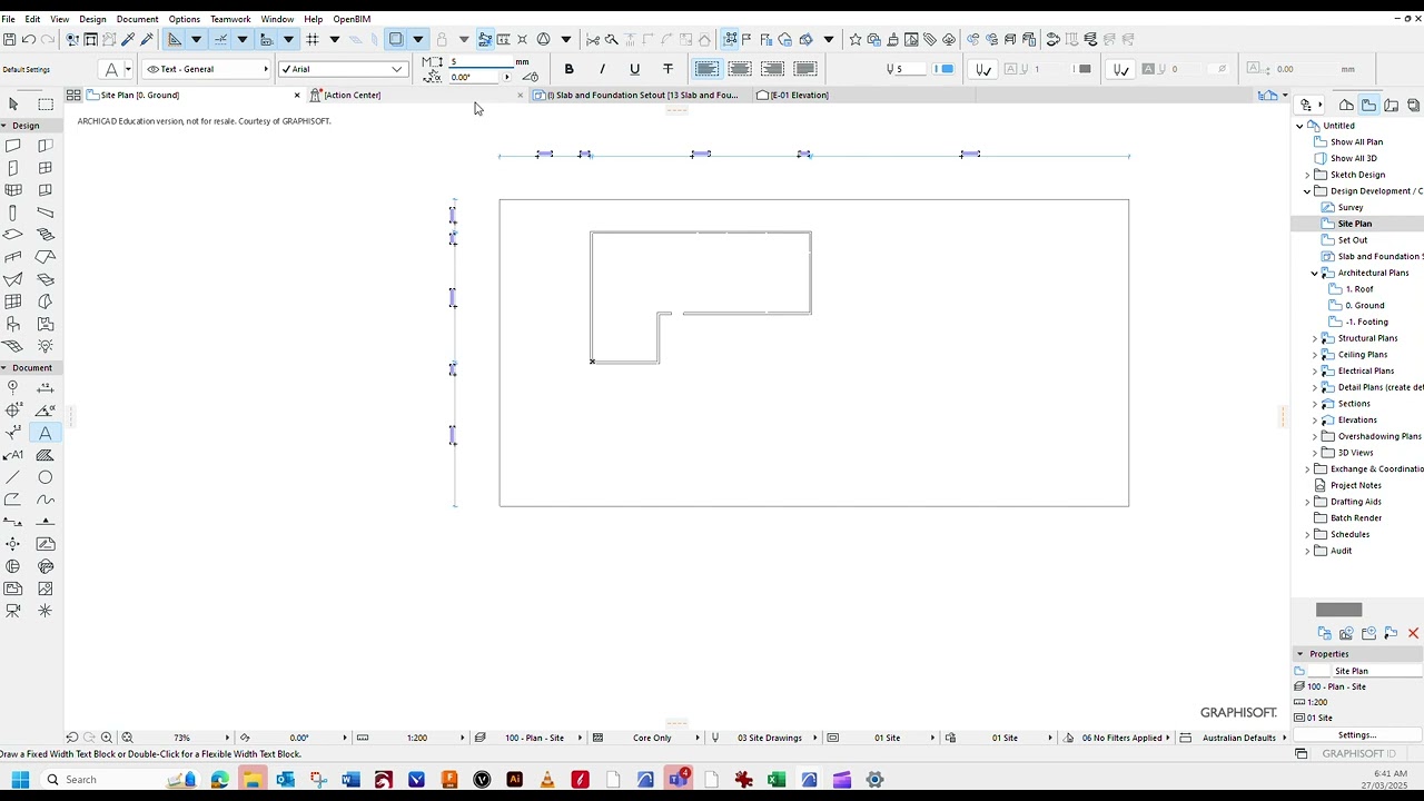 Creating a Site Plan in ArchiCAD