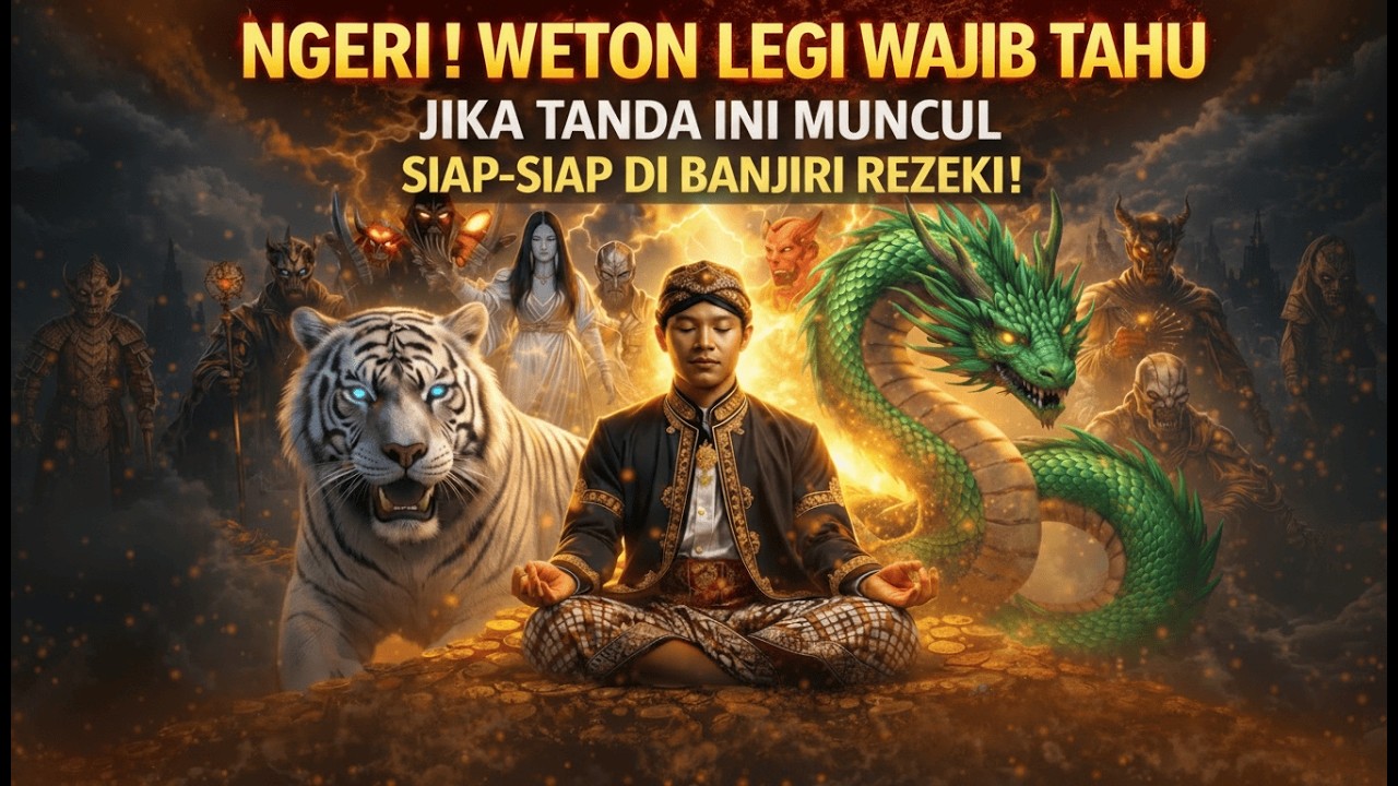 NGERI ! WETON LEGI WAJIB TAHU JIKA TANDA INI MUNCUL SIAP SIAP DI BANJIRI REZEKI !