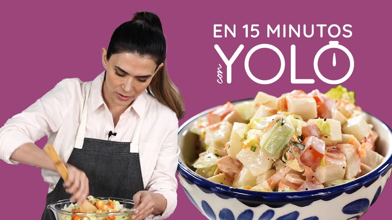 En 15 minutos con la chef Yolo | Menú de Cuaresma