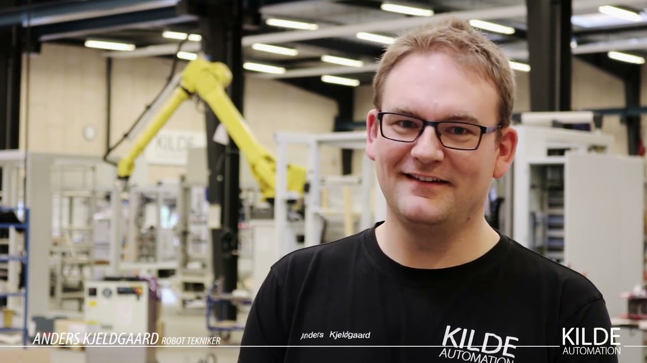 Robot ingeniør hos KILDE Automation