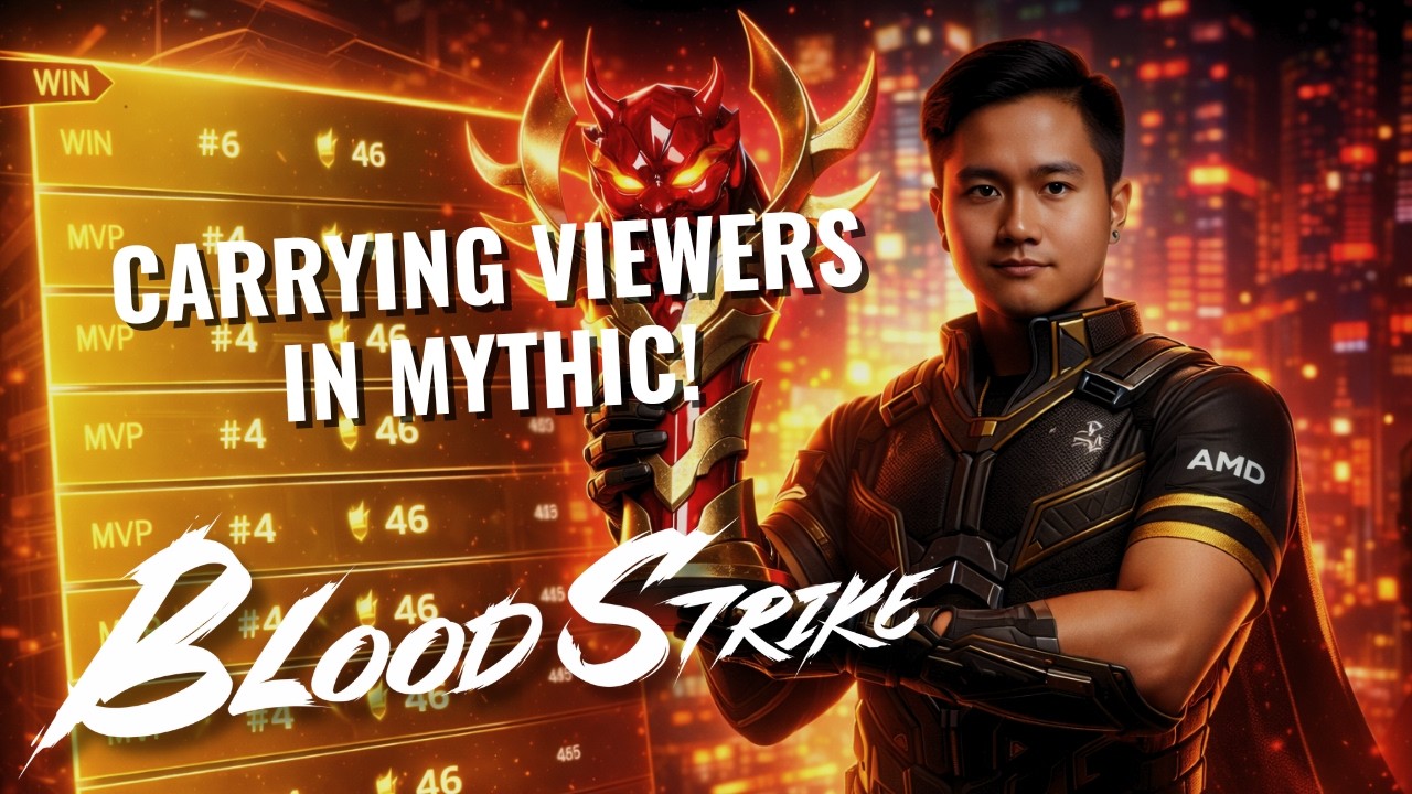 BLOOD STRIKE - What REALLY Happens When You Carry Viewers in Mythic Tier?