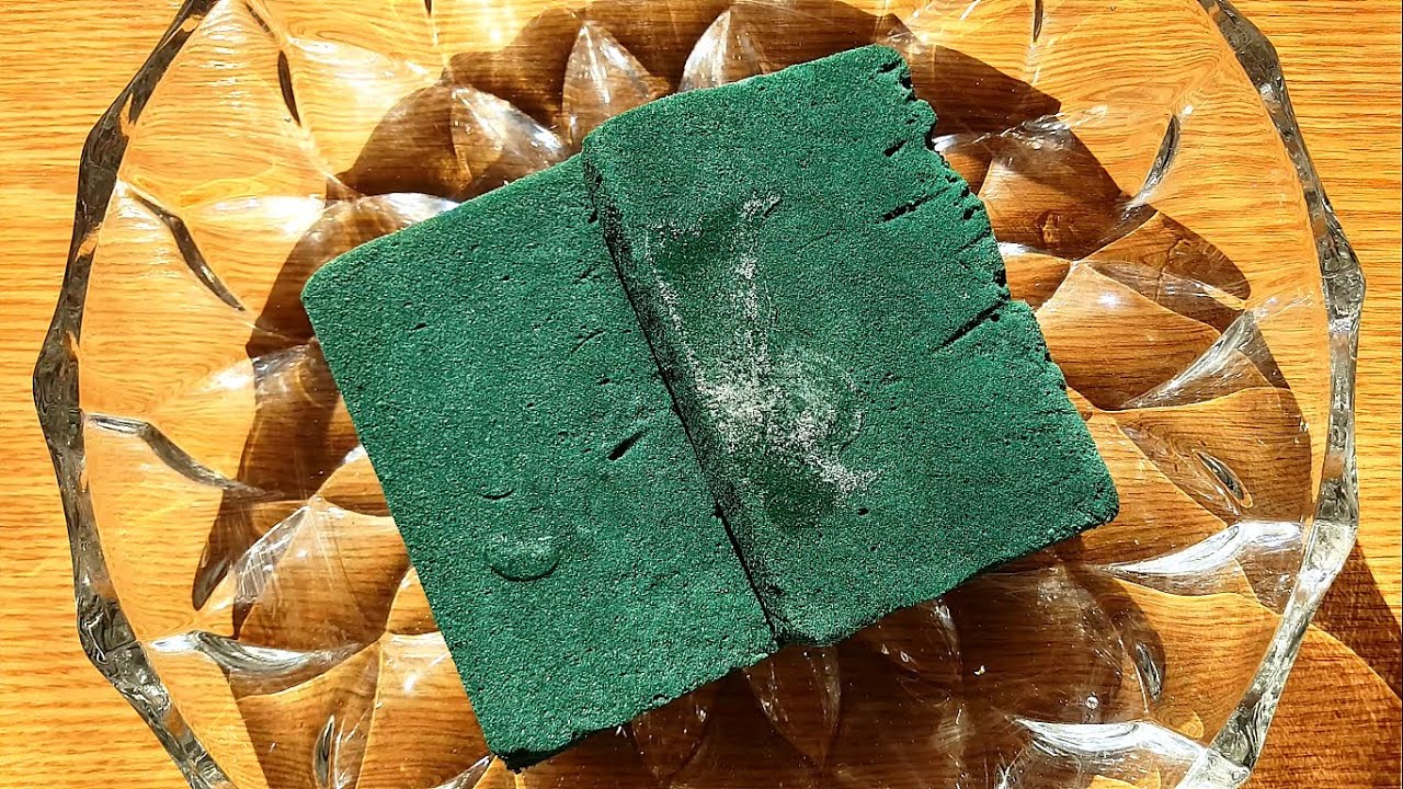 Soapy frozen floral foam crushing |WATCH IN HD| ig @asmr_by_ann