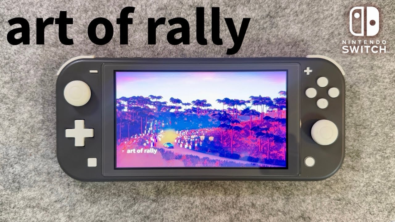 Art of Rally Gameplay on Nintendo Switch 