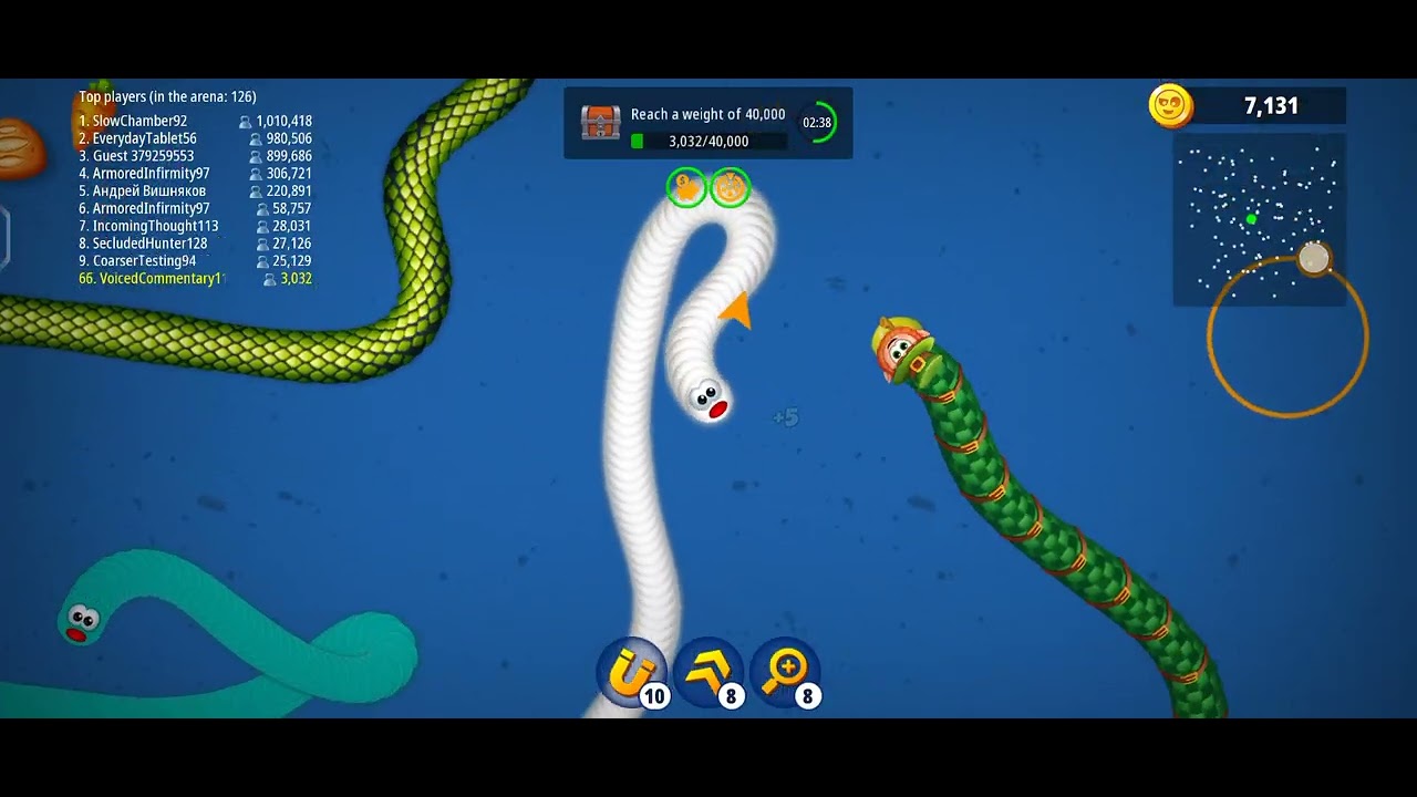 Hungry snake eating fastfood #snakegame #indiancartoon #gaming 