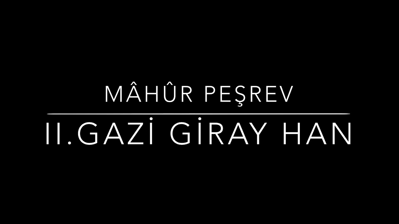 MAHUR PEŞREV — GAZİ GİRAY HAN — NEYZEN VOLKAN YILMAZ — KIZ AKORT — 116 METRONOM