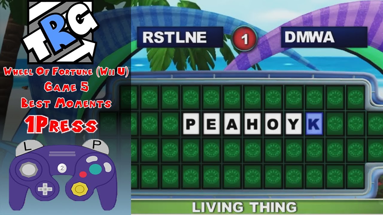 TheRunawayGuys - Wheel Of Fortune (Wii U) - Game 5 Best Moments