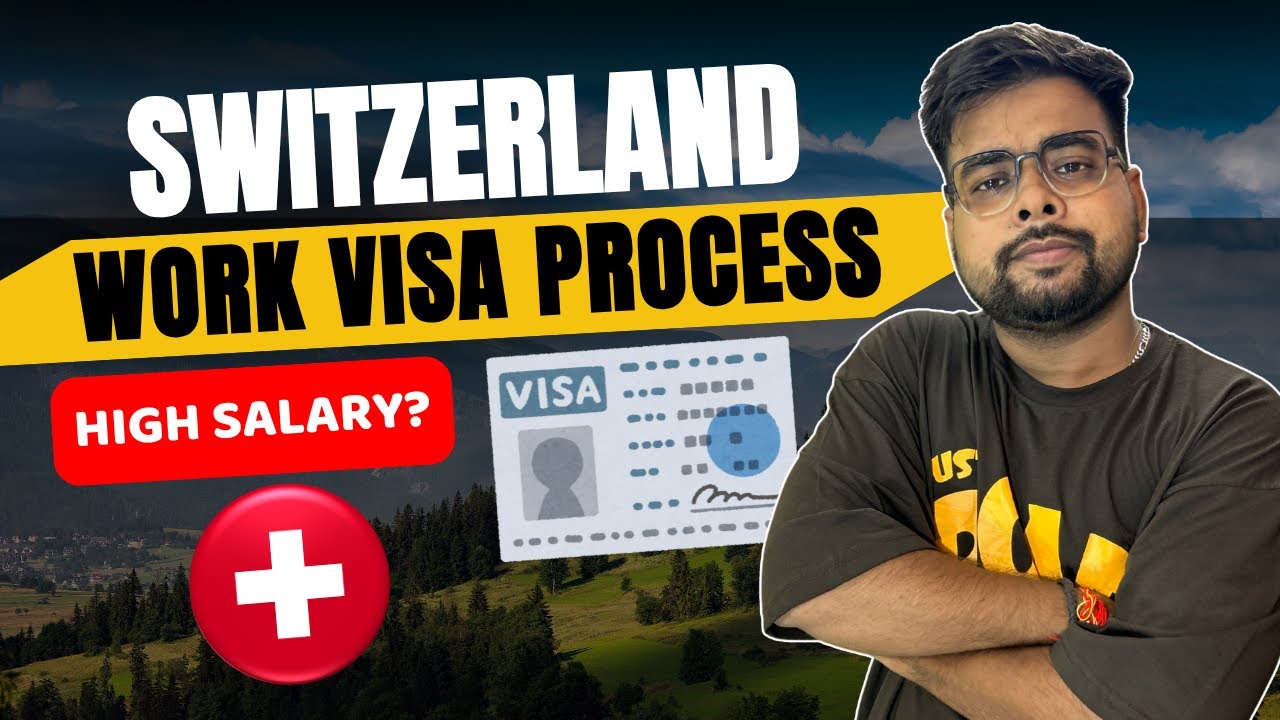 🇨🇭 Switzerland Work Visa & Work Permit Process 2025 Explained! #switzerland 