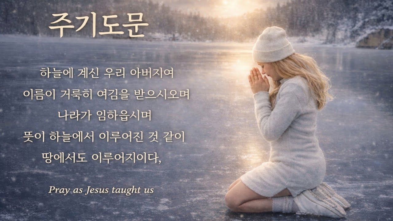 오직순종tv 주기도문 릴레이 동참해주세요
