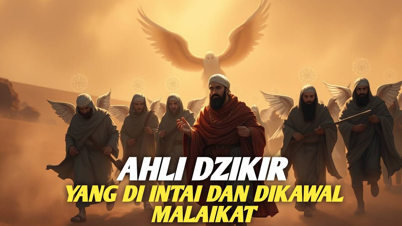 Berbahagialah.! Kisah Ahli Dzikir yang DiKawal Malaikat