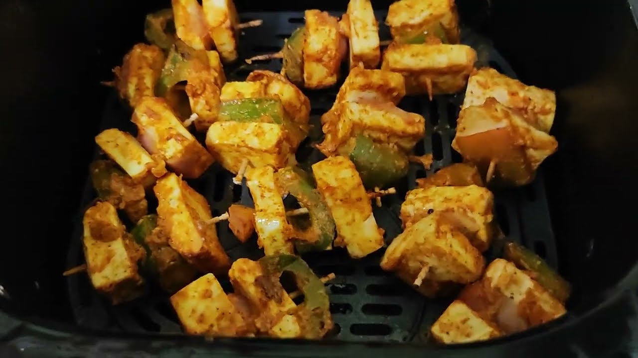 Achar Paneer Tikka Air Fryer (Hindi)