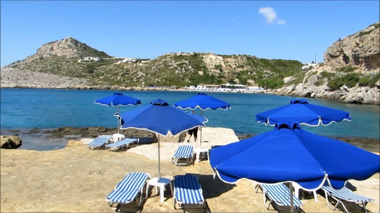 Grecja Rodos Okolice Faliraki - Najpiękniejsza Zatoka💕Anthony Quinn Bay.
