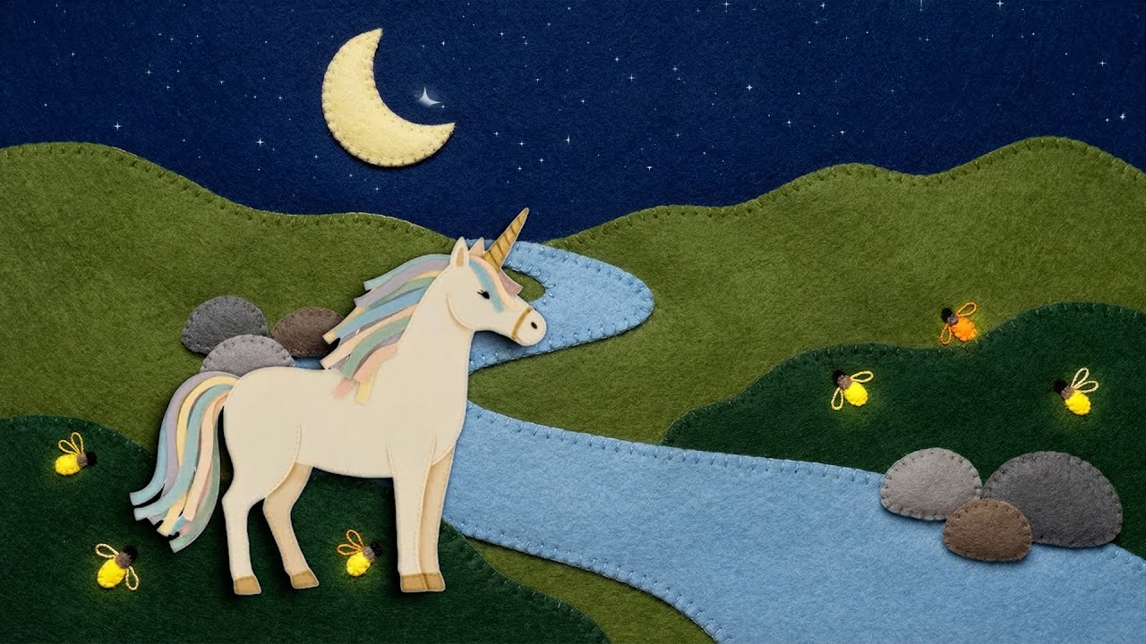 Unicorn Dreams | Fireflies at Dusk | A Gentle Bedtime Story for Sleep