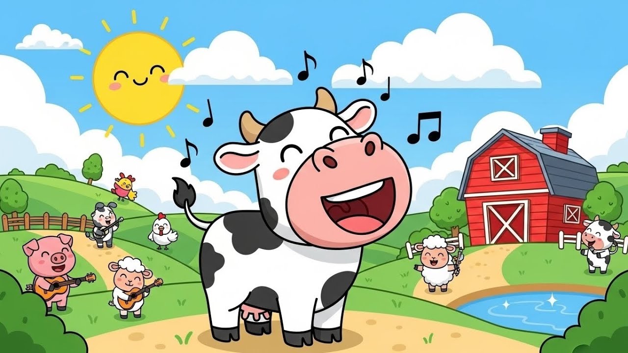 "Os Sons dos Animais na Festa da Fazendinha" 🐔🐷🐮