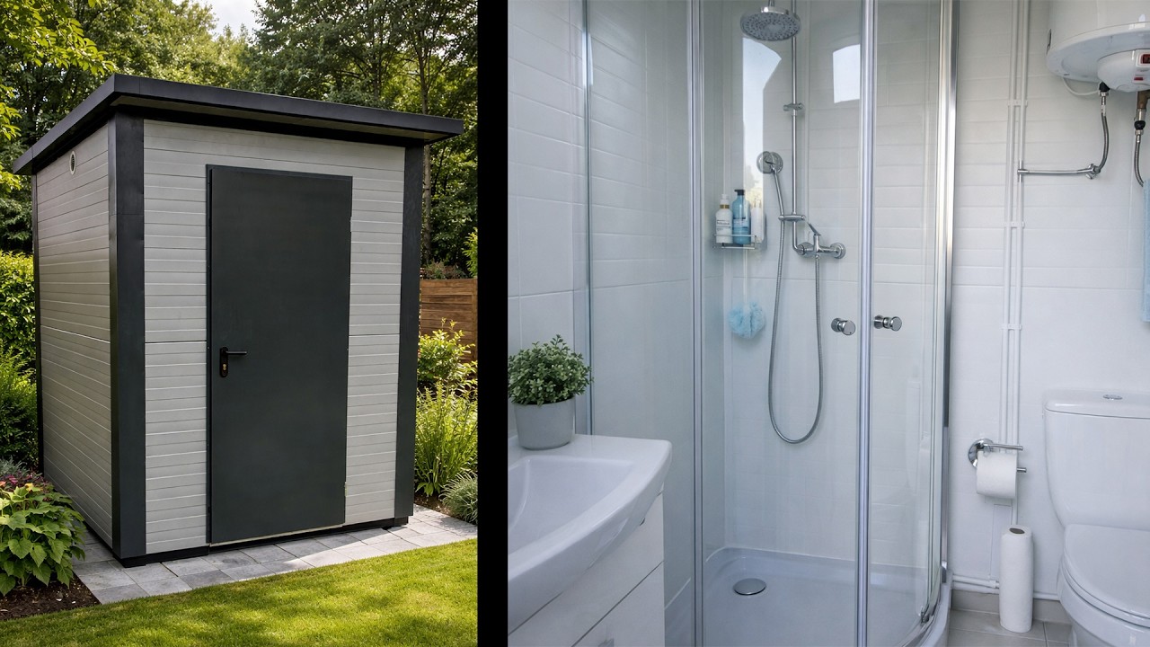 Kontener do Ogrodu i nie tylko. Sanitarny - Socjalny