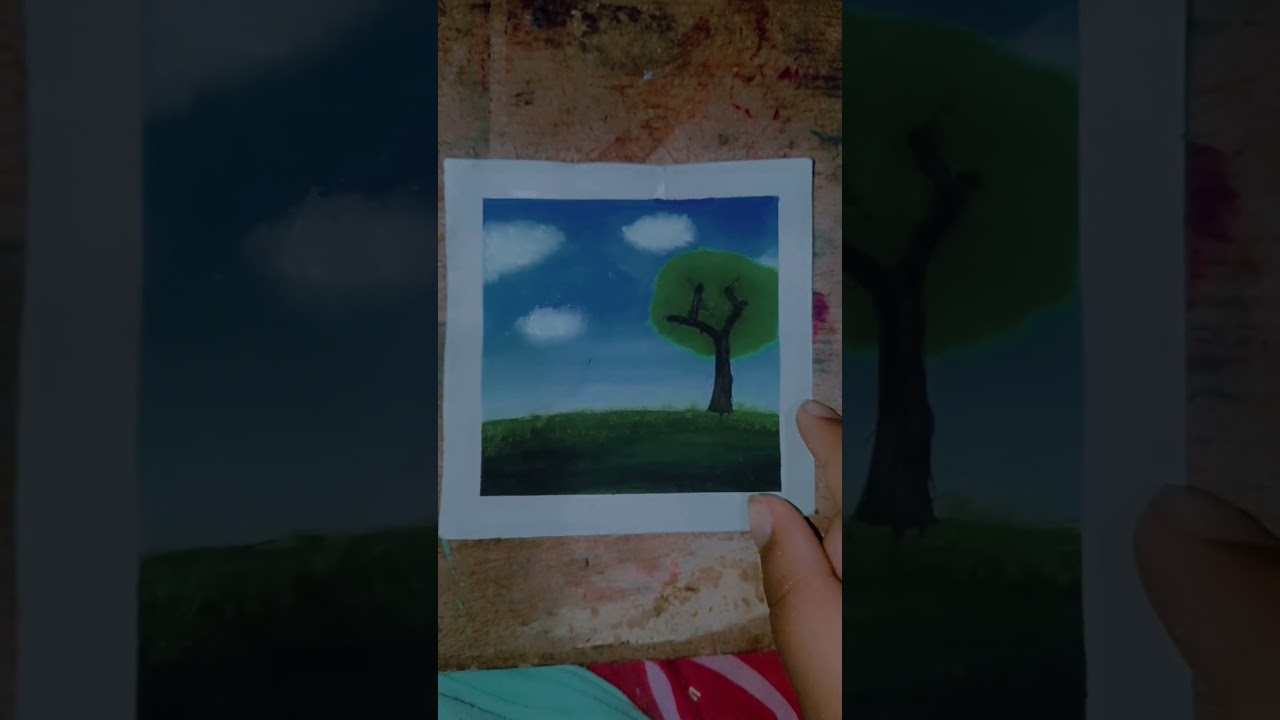 mini painting 🎨🖌️ by/Nidhi_Art's 54 / like ❤️/share 🖼️/& subscribe 🎨🖌️
