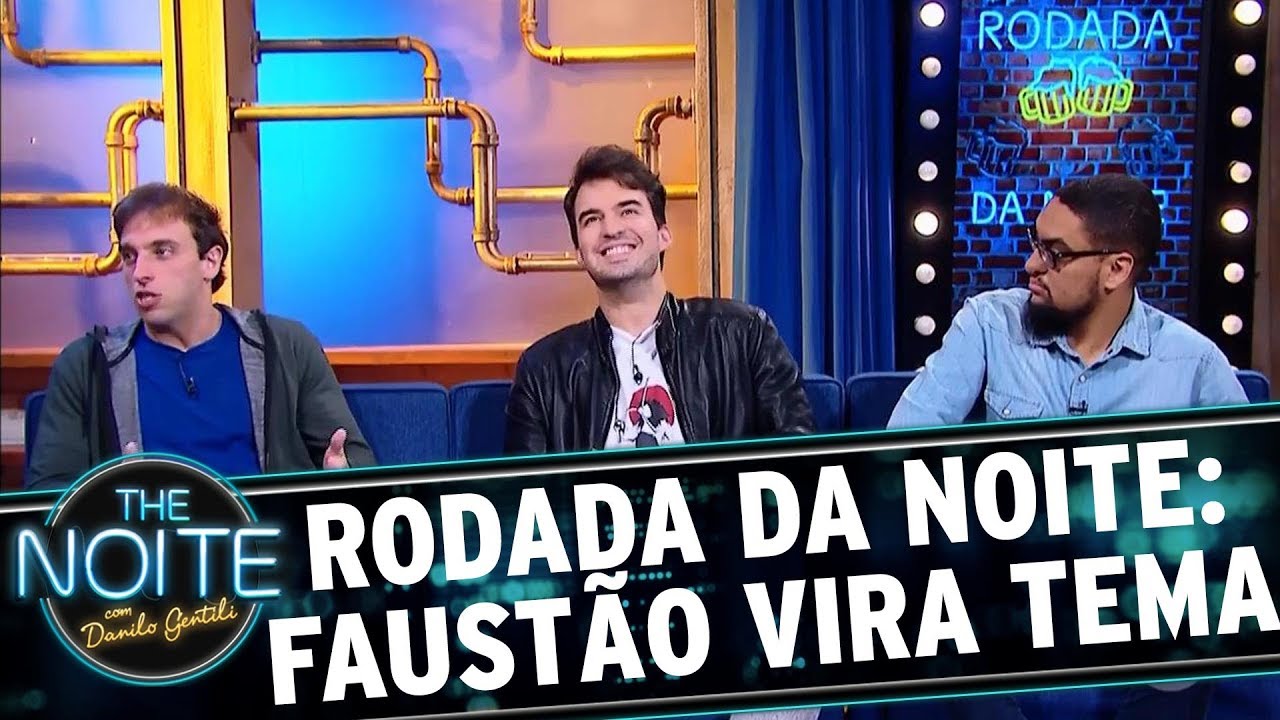 Rodada da Noite: O chá de bebê com tema Faustão | The Noite (21/11/17)