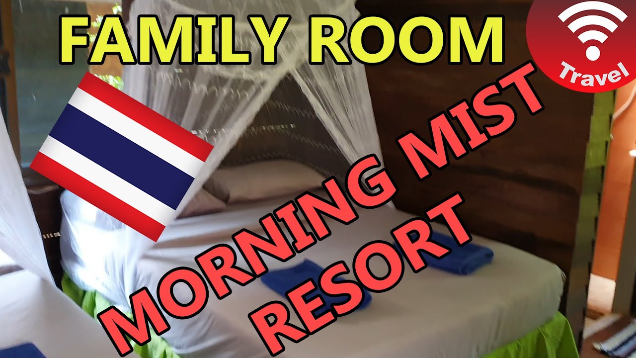 Family room at Morning Mist Resort, Khao Sok, Thailand