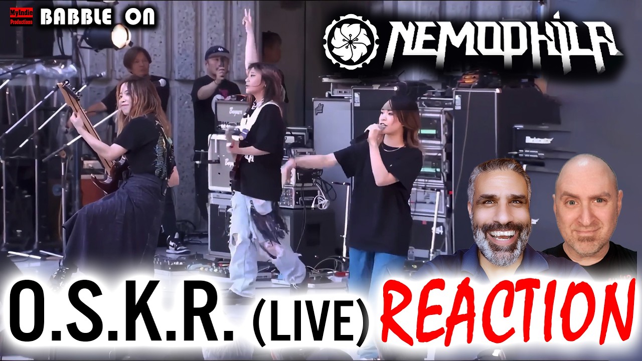 NEMOPHILA - O.S.K.R. (Live at NAONのYAON, 2024) reaction by Indie Filmmakers 🔥🔥🔥😁🔥🔥🔥 #banger #metal